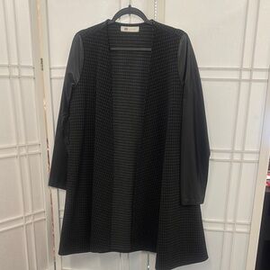 Fever Black and White Striped Top